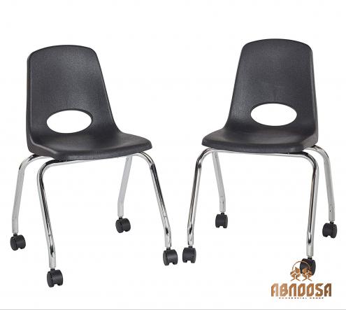 What Materials Are Used in the School Chair Frames?