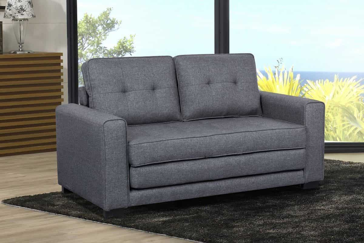  Single Sofa in Nigeria (Studio Couch) Different Color Available 2 Material Wood Steel 