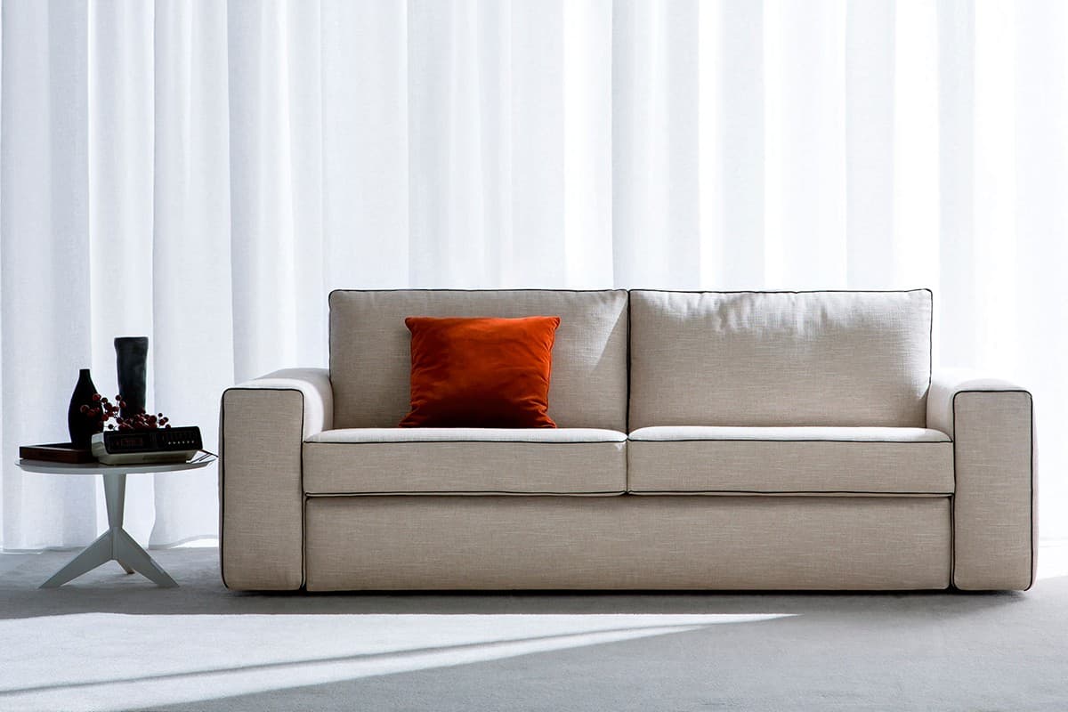  Single Sofa in Nigeria (Studio Couch) Different Color Available 2 Material Wood Steel 