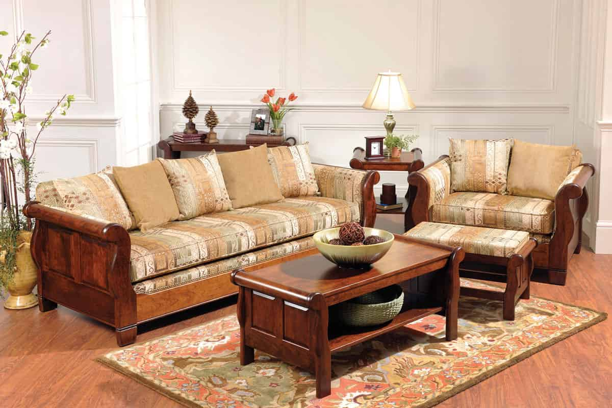  Wooden Sofa in Kolkata; Traditional Modern High Resistance Different Colors 