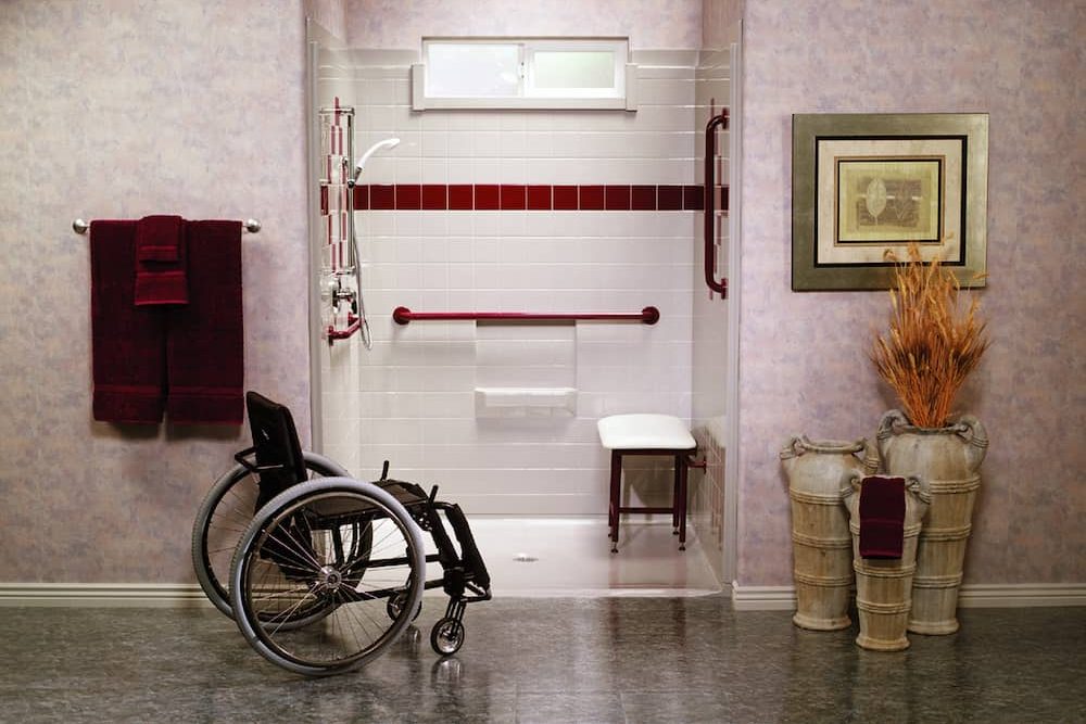  bathroom vanity height for wheelchair access 