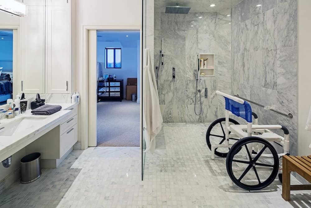  bathroom vanity height for wheelchair access 